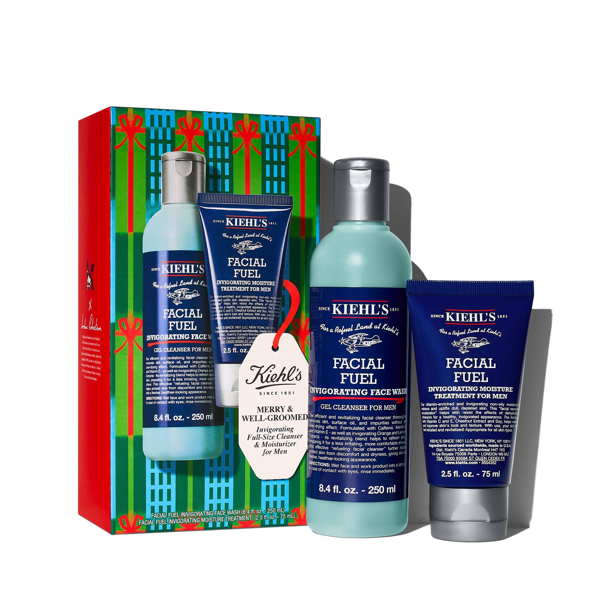 Merry & Well-Groomed Holiday 2026 Men's Gift Set | Kiehl's